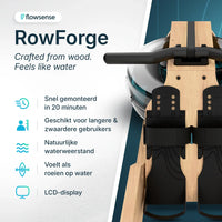 Roeitrainer - RowForge - Hout Met Waterweerstand