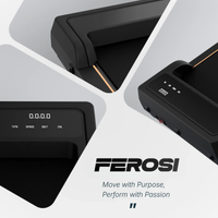 Ferosi 3-in-1 Compacte Loopband - 1-6 km/h