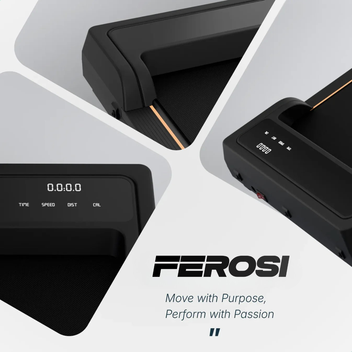 Ferosi 3-in-1 Compacte Loopband - 1-6 km/h