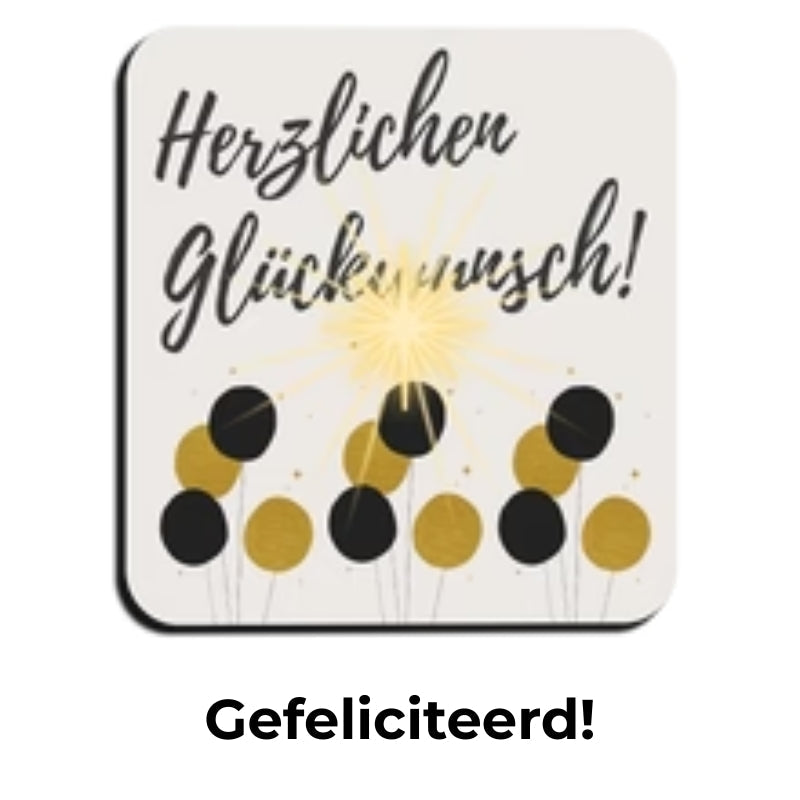 LED drankonderzetter - Automatische oplichting