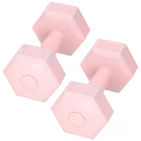Dumbbell Set - 2 KG - Roze - Oefengewichten