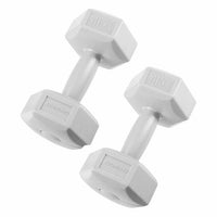 Dumbbell Set - 4 KG - Lichtgrijs - Oefengewichten