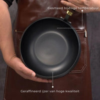 Anti-aanbak Dikke Ijzersmeed Kookpot