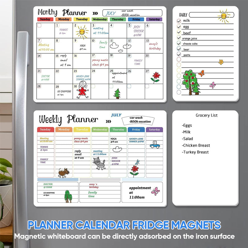 Magnetische Kalenderset