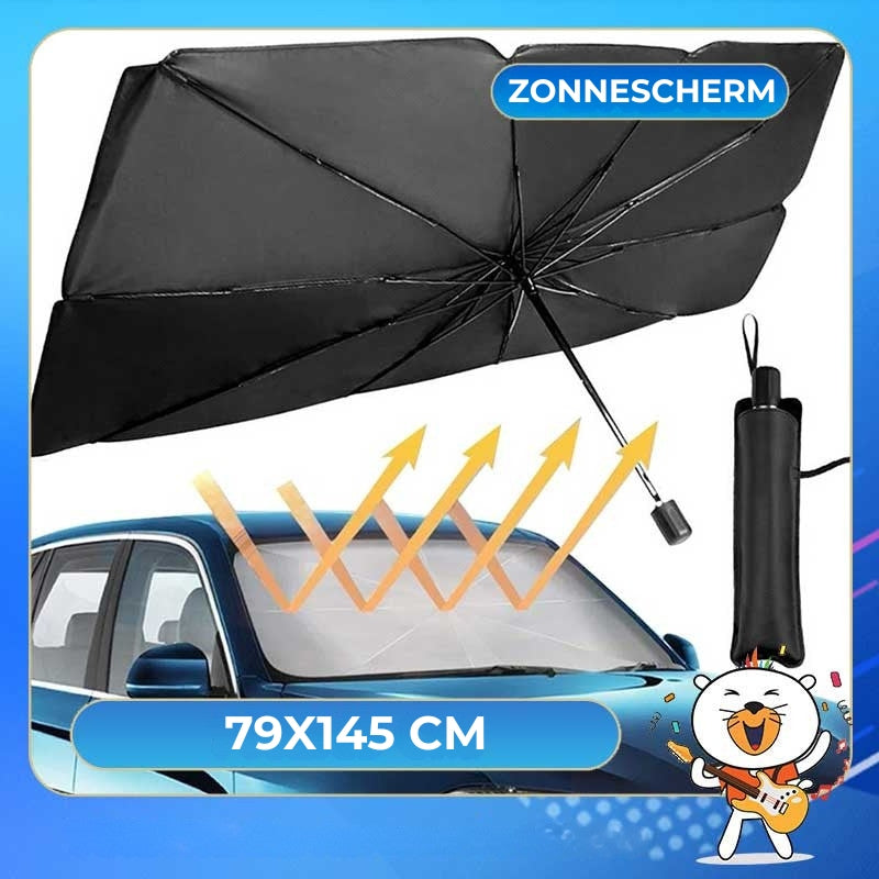 Opvouwbaar Zonnescherm Voor in de Auto