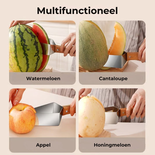 Meloen segmentsnijder