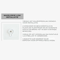 Creatieve Wandkapstok - Intrekbare Haken