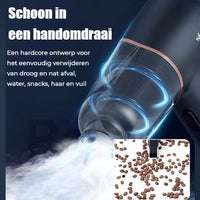 🏆Blaas, stofzuig en inflateer Alles-In-Één Draadloze Stofzuiger voor thuis en in de auto