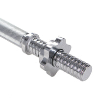 Korte Halterstang | Barbell | Chroomstaal | 48 cm | 2.1KG