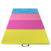 Fitnessmat | 4 Delig | 240 x 120 x 5.5 cm | Multicolor
