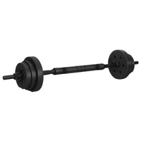 Dumbellset - 6 in 1 Kettlebell Pro Set - 30 KG - Halter Verlengstuk - Verstelbaar - Complete Set - Thuis Sporten - Zwart