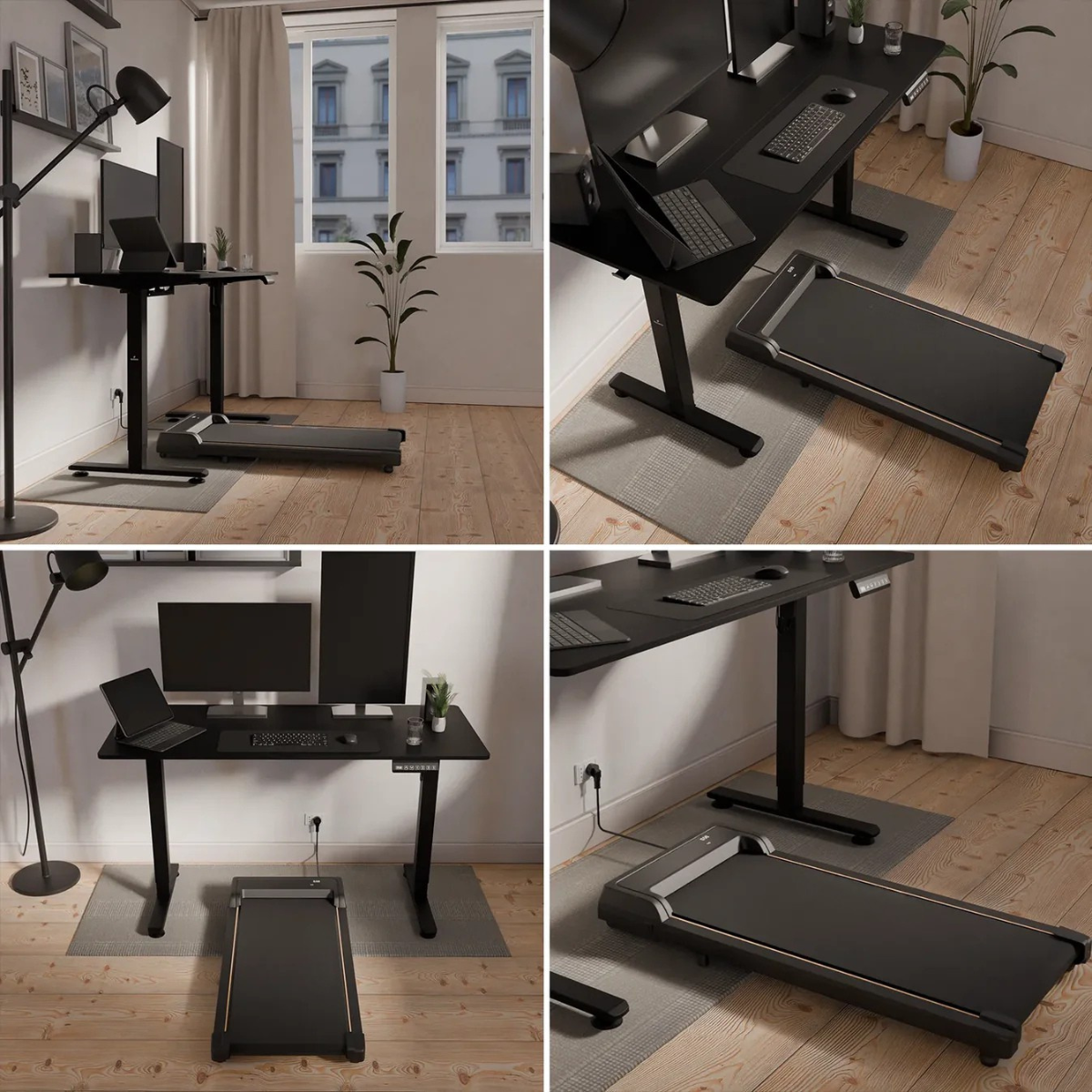 Ferosi 3-in-1 Compacte Loopband - 1-6 km/h