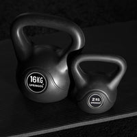 Kettlebell | Zwart | 16 kg
