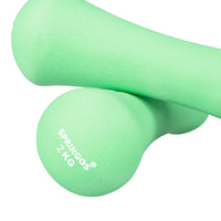 Dumbbell Set - 2 KG - Groen