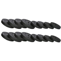 Dumbellset - 30 KG - Halter Verlengstuk - Verstelbaar - Complete Set - Thuis Sporten - Zwart
