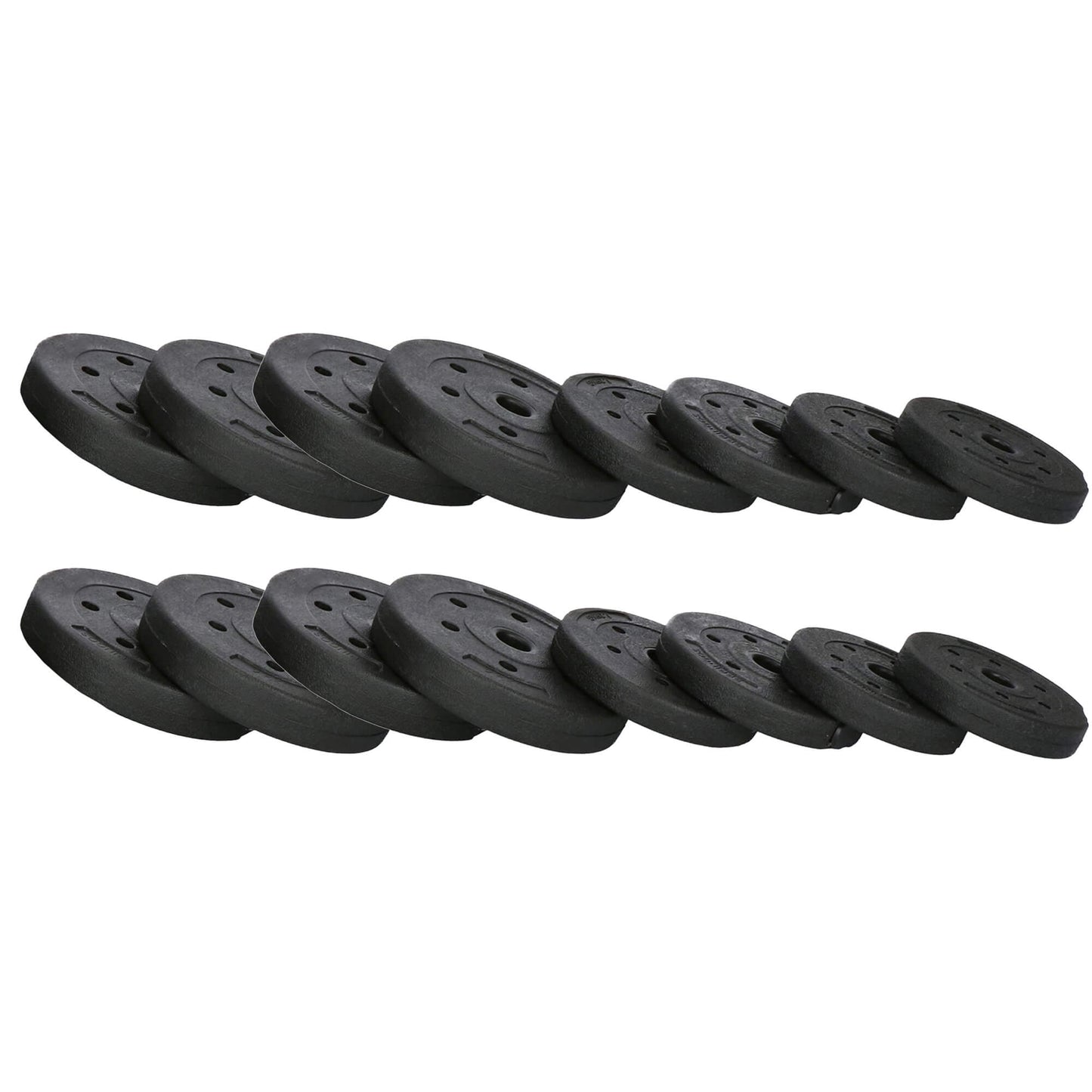 Dumbellset - 30 KG - Halter Verlengstuk - Verstelbaar - Complete Set - Thuis Sporten - Zwart