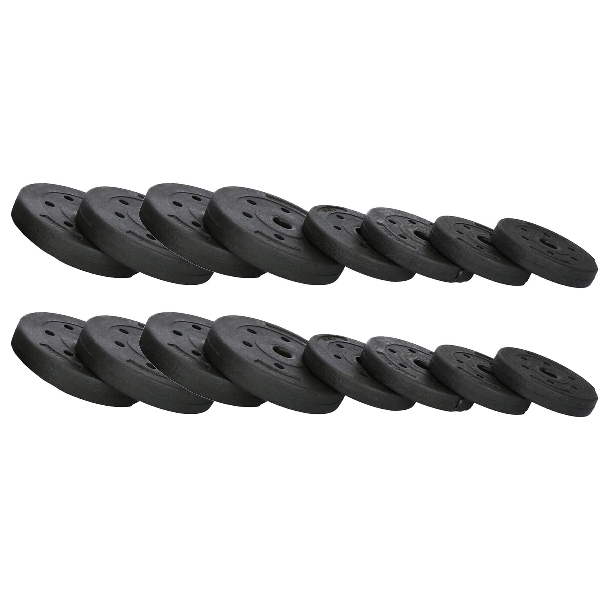 Dumbellset - 30 KG - Halter Verlengstuk - Verstelbaar - Complete Set - Thuis Sporten - Zwart