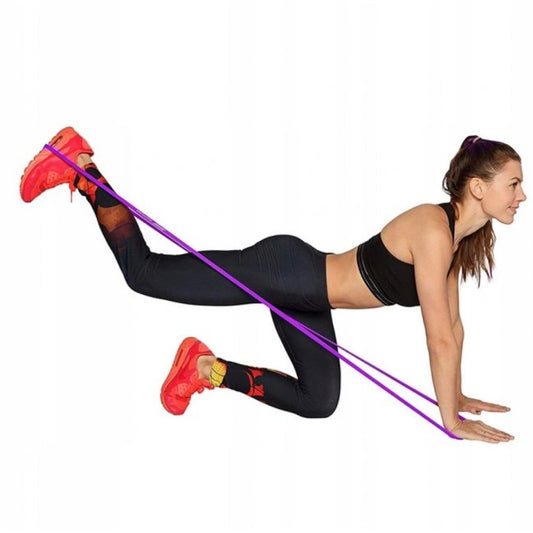 Resistance band | Weerstandsbanden | Weerstands Set | Fitness elastiek |  Paars