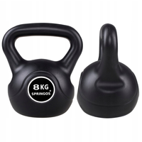 Kettlebell | Zwart | 8 kg