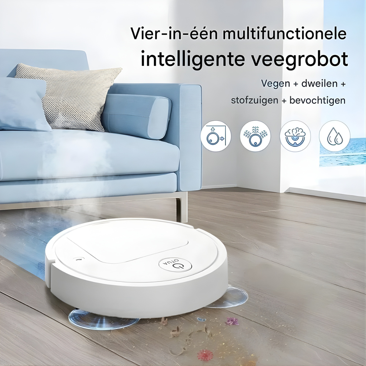 CleanBuddy™ Pro Robotstofzuiger