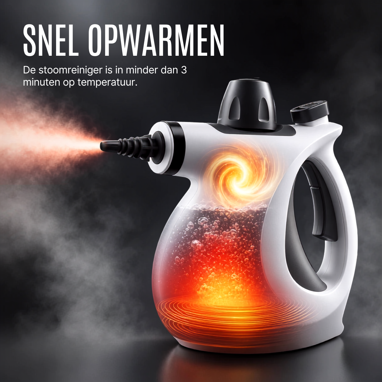 SteamFit Pro | Handstoomreiniger inlc. accessoires