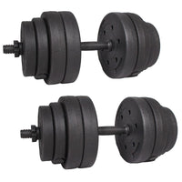 Dumbbell Set | 30 kg | Zwart