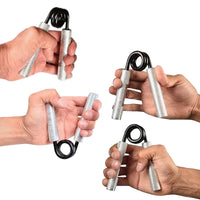 Handtrainer | Handknijper | Zwart/Grijs | 45 Kg