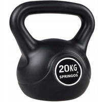 Kettlebell | Zwart | 20 kg