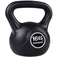 Kettlebell | Zwart | 16 kg