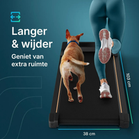 Ferosi 3-in-1 Compacte Loopband - 1-6 km/h