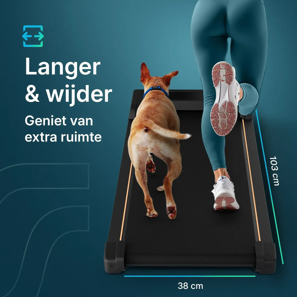 Ferosi 3-in-1 Compacte Loopband - 1-6 km/h