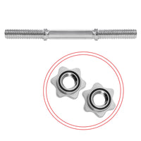 Korte Halterstang | Barbell | Chroomstaal | 36 cm | 1.66KG