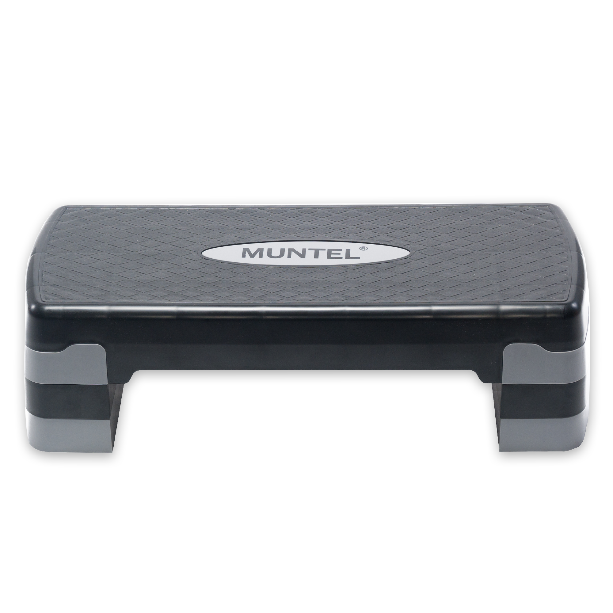 Aerobic Step - Fitness Step - Verstelbaar - Antislip - Grijs-zwart