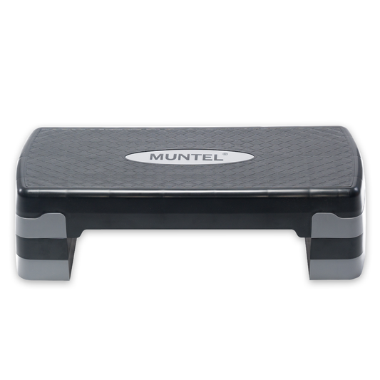 Aerobic Step - Fitness Step - Verstelbaar - Antislip - Grijs-zwart