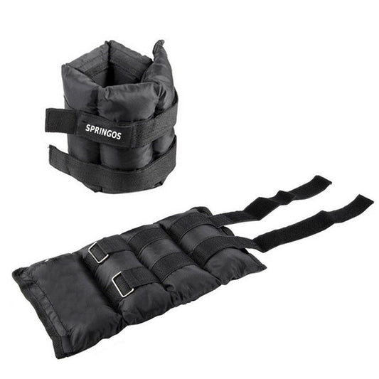 Pols- en enkelgewicht | 2 Stuks | 2,5 kg | Zwart