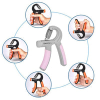 Handtrainer | Handknijper | Roze/Grijs