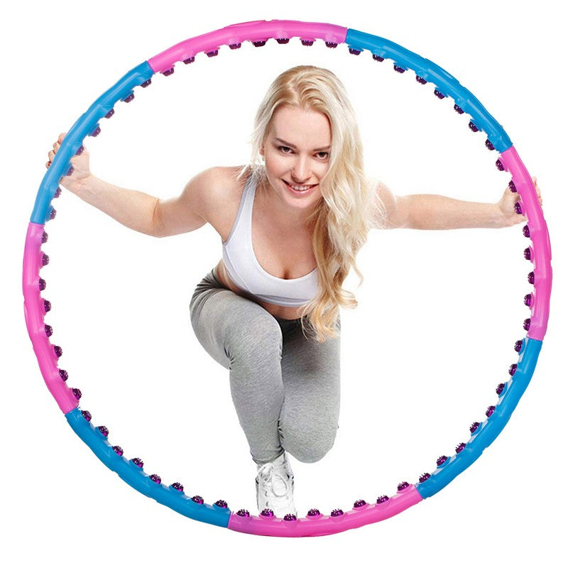 Fitness Hoelahoep | 100 cm | Blauw/Roze