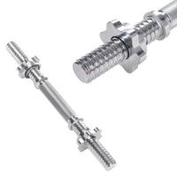 Halterstang | Barbell | Chroomstaal | 40 cm | 28 mm