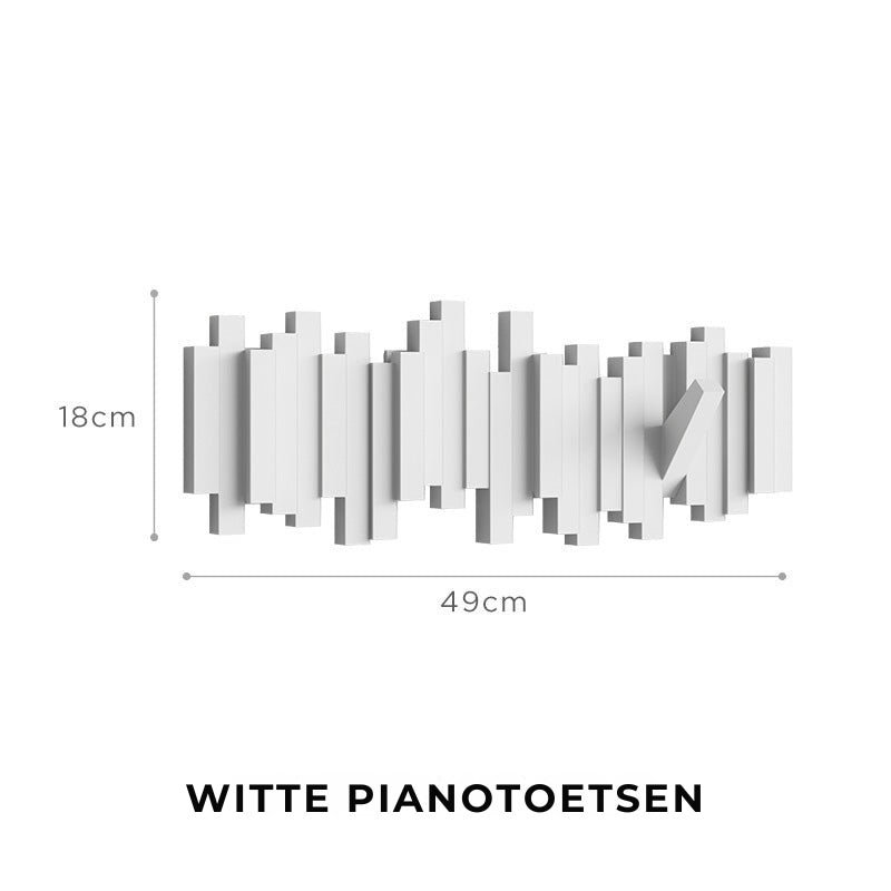 Creatieve Wandkapstok - Intrekbare Haken