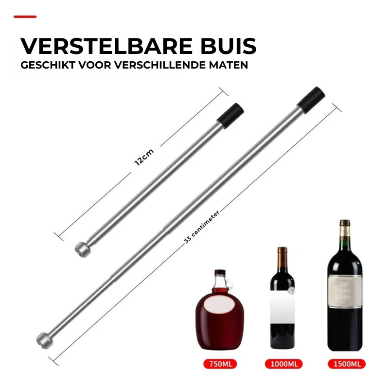 Elektrische Wijnbeluchter en -Schenker set