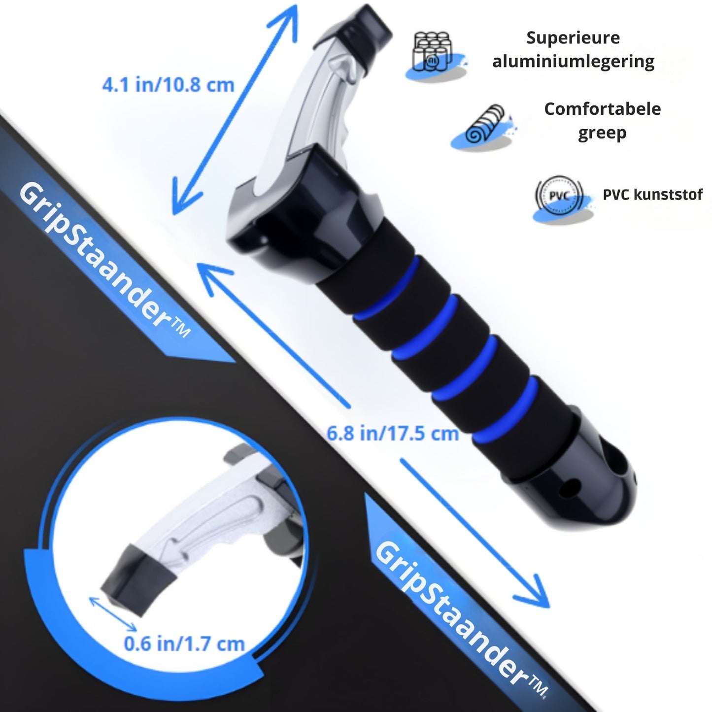 GRIPSTAANDER™ 2.0 | HANDGREEP VOOR IN DE AUTO