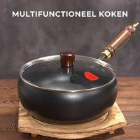 Anti-aanbak Dikke Ijzersmeed Kookpot