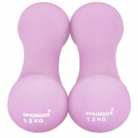 Dumbbell Set - 3 KG - Roze
