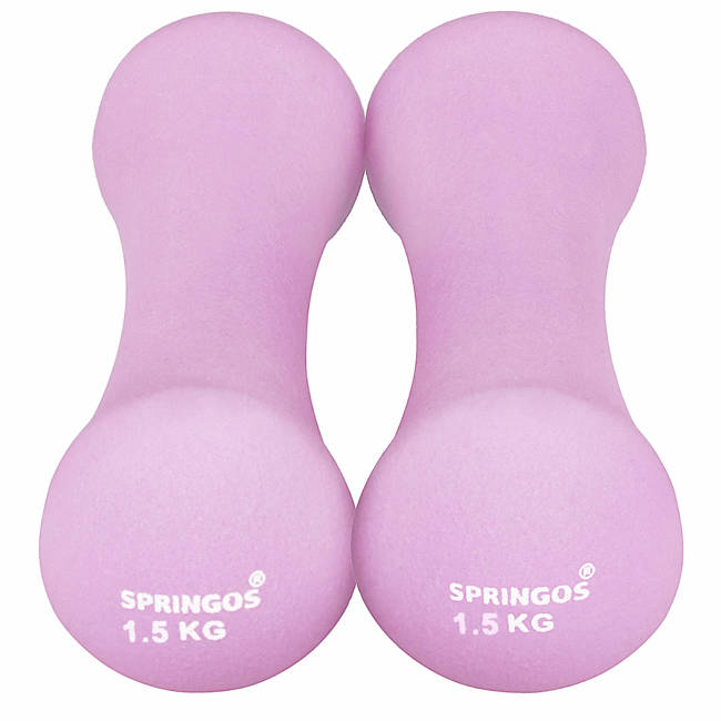 Dumbbell Set - 3 KG - Roze