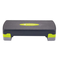 Aerobic Stepper | Verstelbaar | Inclusief Mat | Grijs/Groen