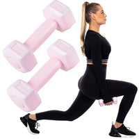 Dumbbell Set - 0.5 KG -  Roze - Oefengewichten