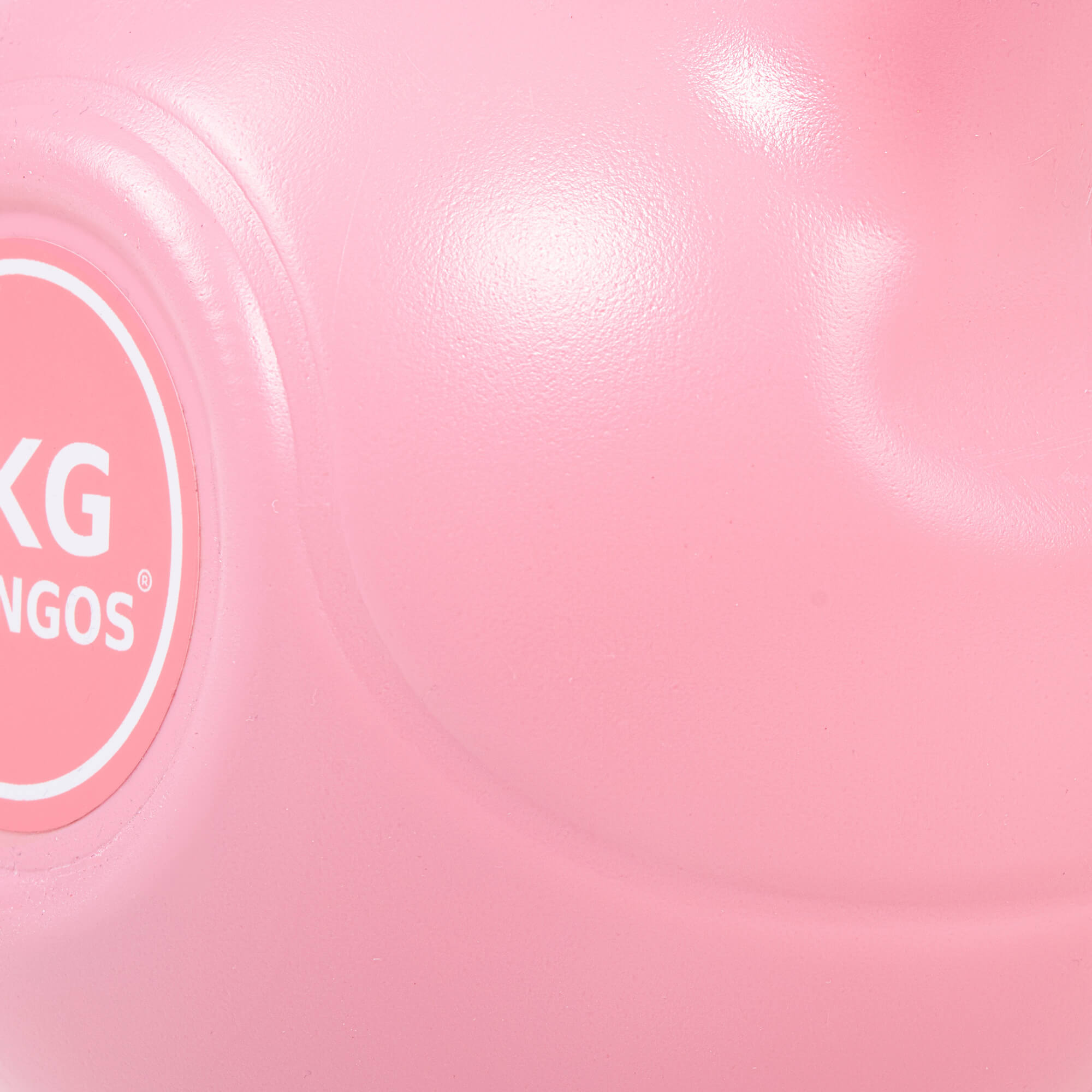 PVC Kettle Bell | Kettlebell | 6 kg | Roze