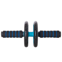 Buikspierwiel | Zwart/Blauw