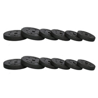 Dumbbell Set | 20 kg | Zwart/Rood