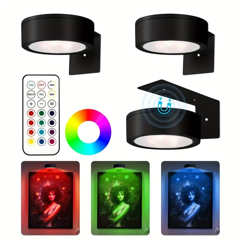🖼️💡Magnetische schilderijlamp met 13 verlichtingsstanden